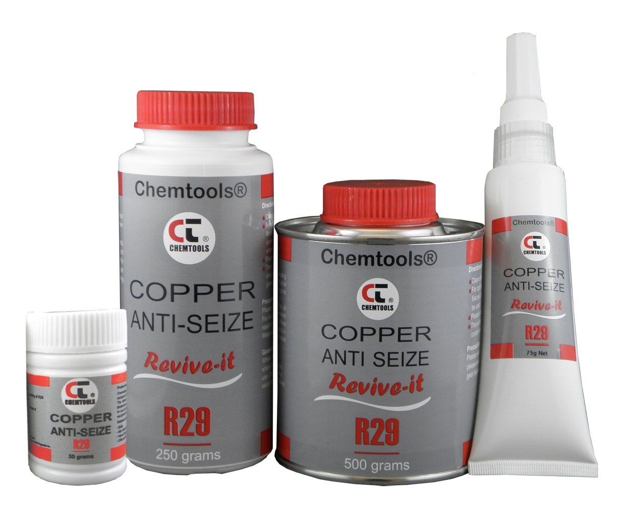 CHEMTOOLS COPPER ANTI SEIZE 250G BRUSH TOP
